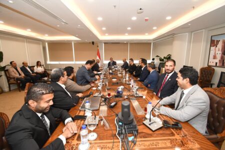 During the meeting with Egypt Housing Minister